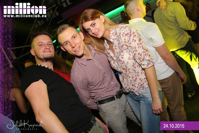 Sobota 24.10 w Million Club