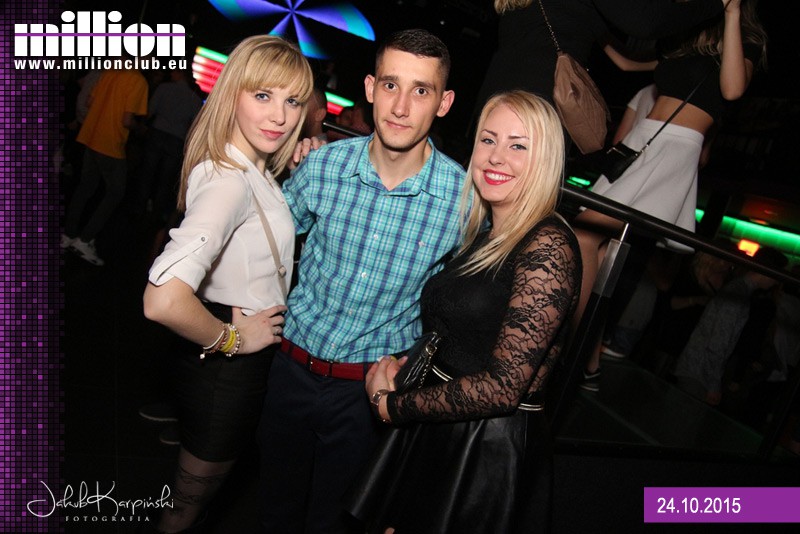 Sobota 24.10 w Million Club