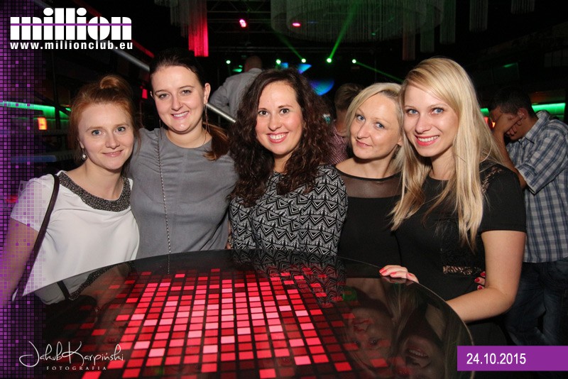 Sobota 24.10 w Million Club