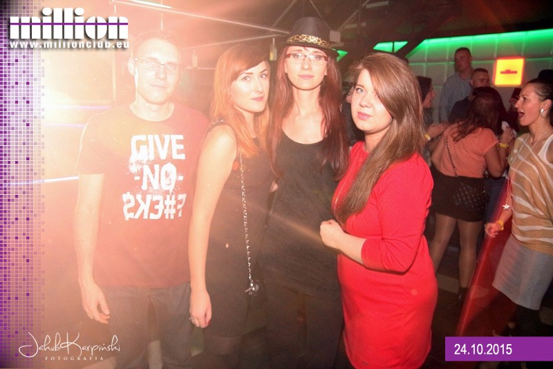 Sobota 24.10 w Million Club