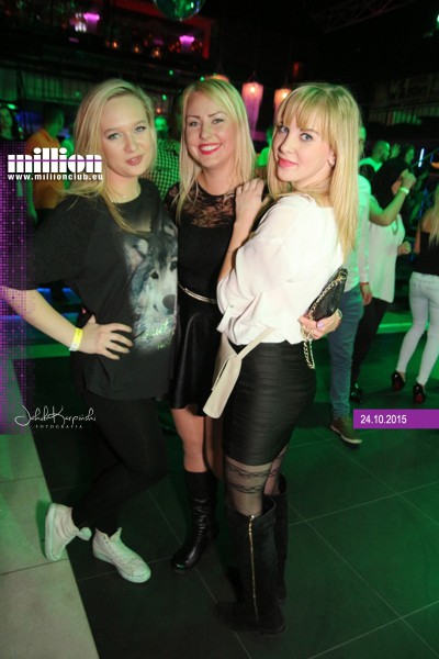 Sobota 24.10 w Million Club