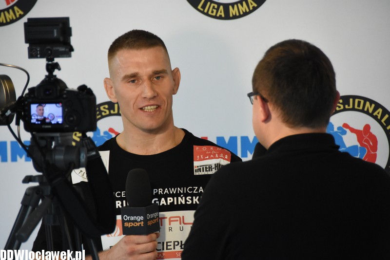 Trening przed galą PL MMA