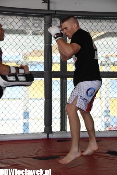 Trening przed galą PL MMA