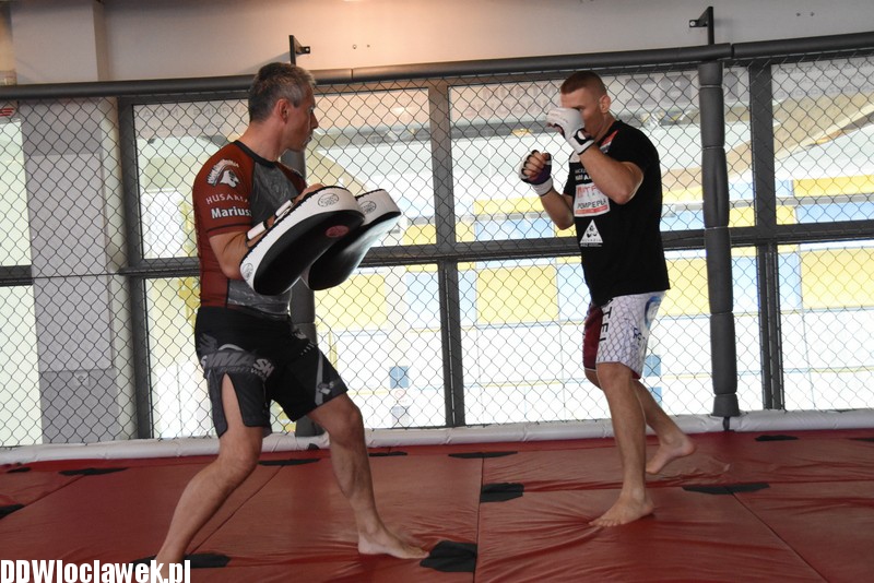 Trening przed galą PL MMA