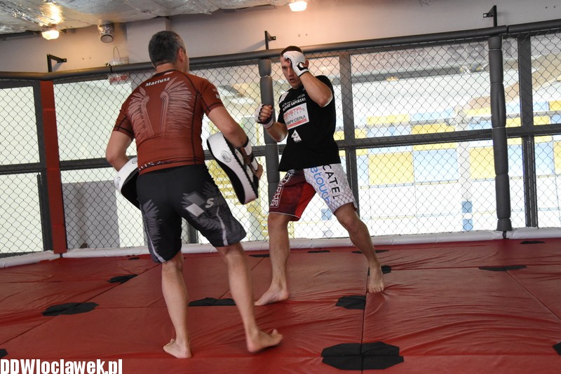 Trening przed galą PL MMA