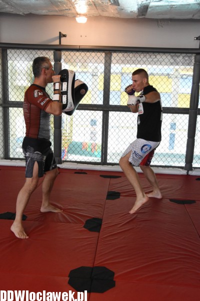 Trening przed galą PL MMA