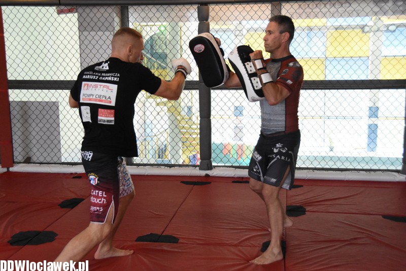 Trening przed galą PL MMA