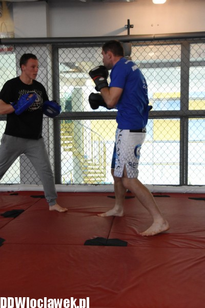 Trening przed galą PL MMA