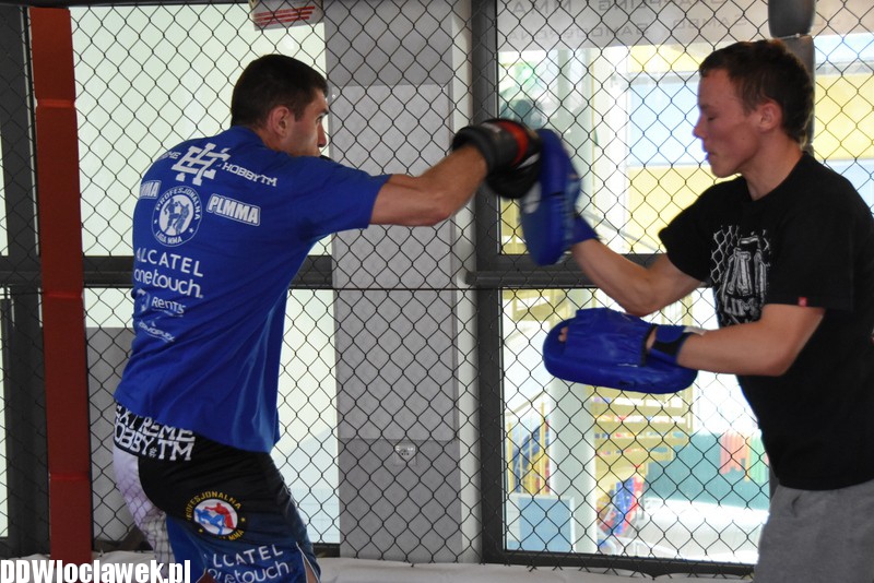 Trening przed galą PL MMA