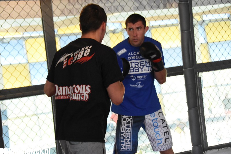 Trening przed galą PL MMA