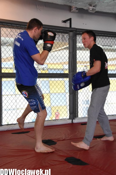 Trening przed galą PL MMA
