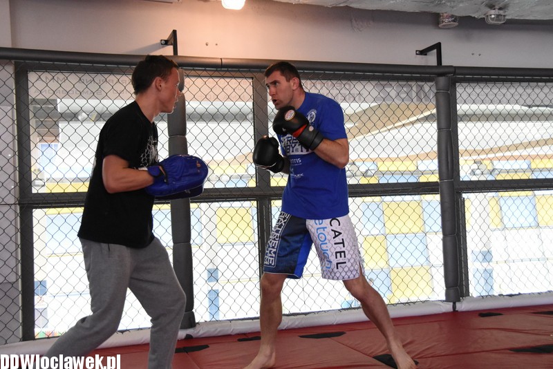 Trening przed galą PL MMA