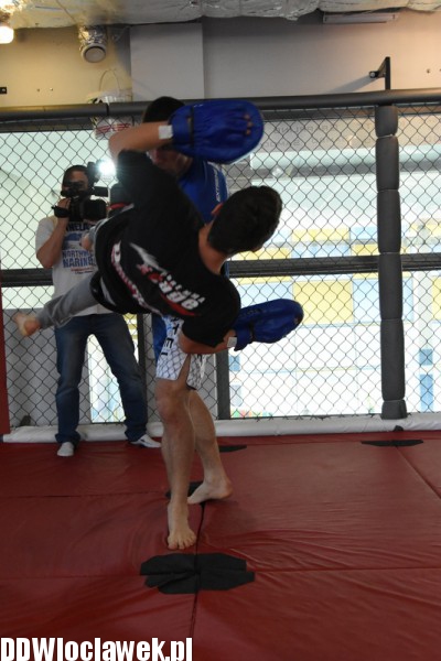Trening przed galą PL MMA