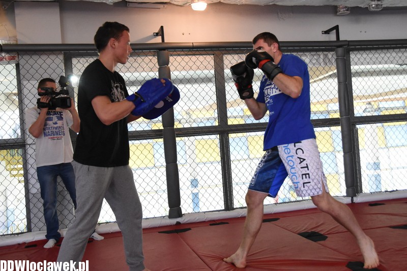 Trening przed galą PL MMA