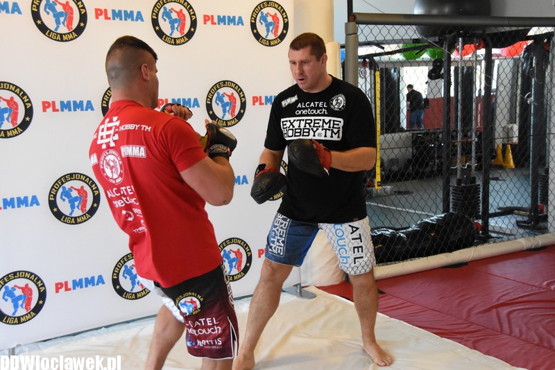 Trening przed galą PL MMA