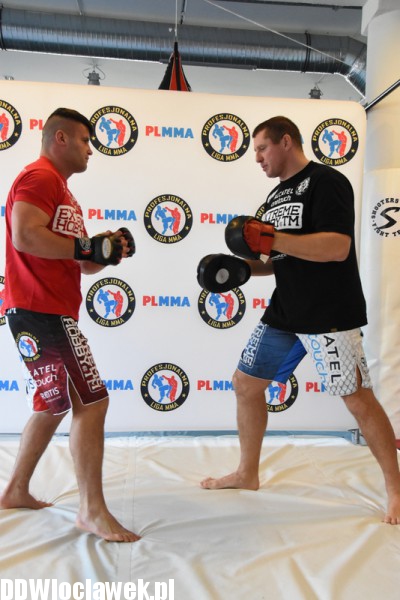 Trening przed galą PL MMA