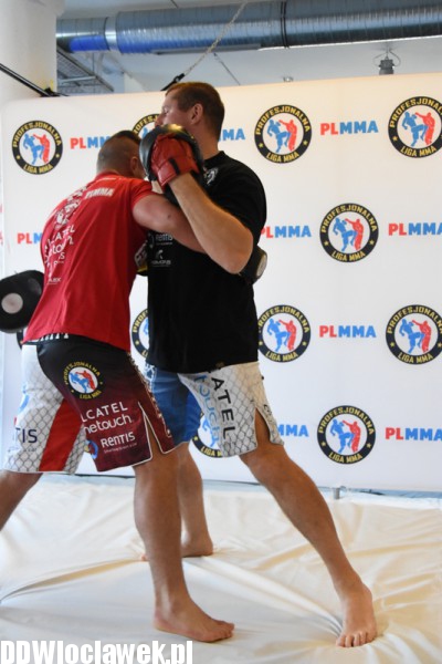 Trening przed galą PL MMA