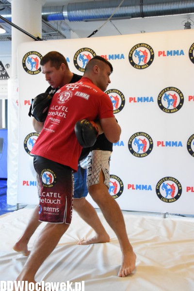 Trening przed galą PL MMA