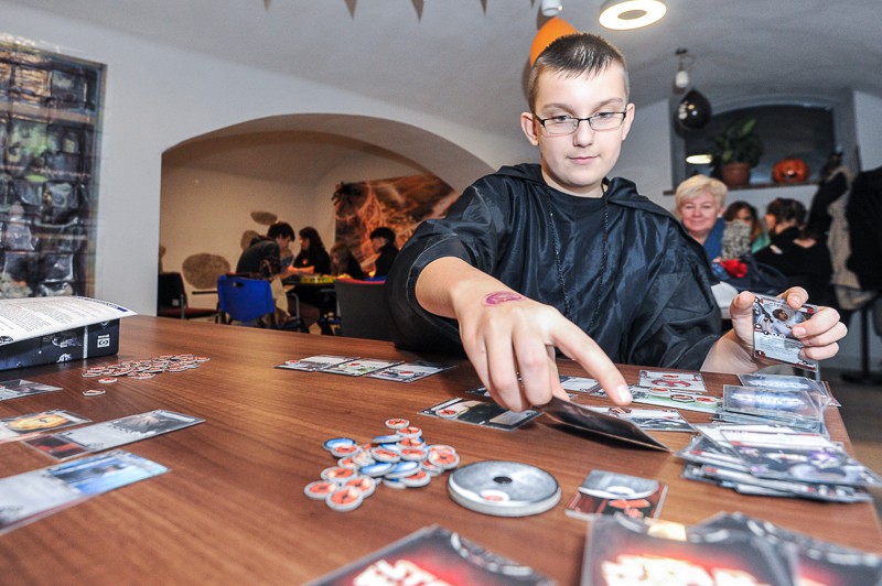 Wieczór Halloween w kafejce Taktyk