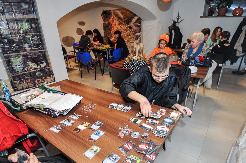 Wieczór Halloween w kafejce Taktyk