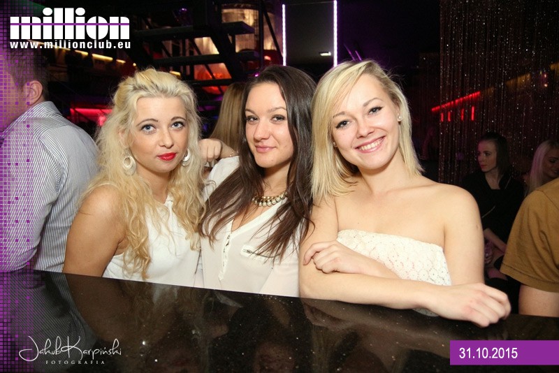 Sobota 31.10 w Million Club