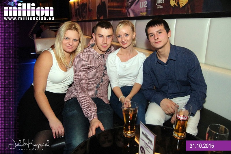 Sobota 31.10 w Million Club