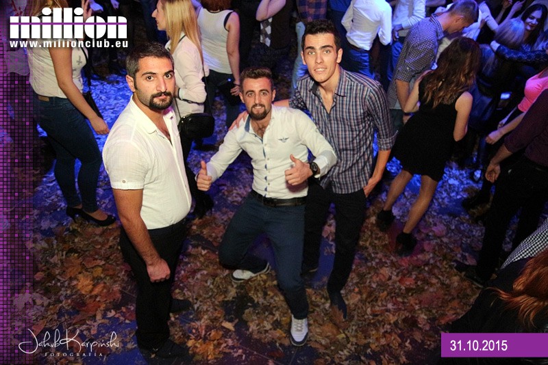 Sobota 31.10 w Million Club