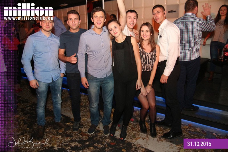 Sobota 31.10 w Million Club
