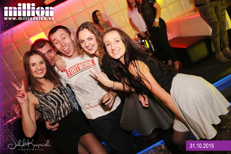 Sobota 31.10 w Million Club