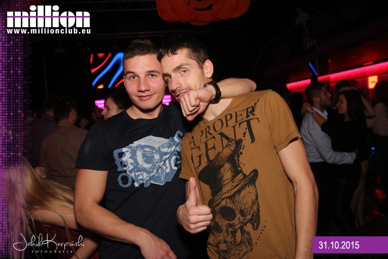 Sobota 31.10 w Million Club