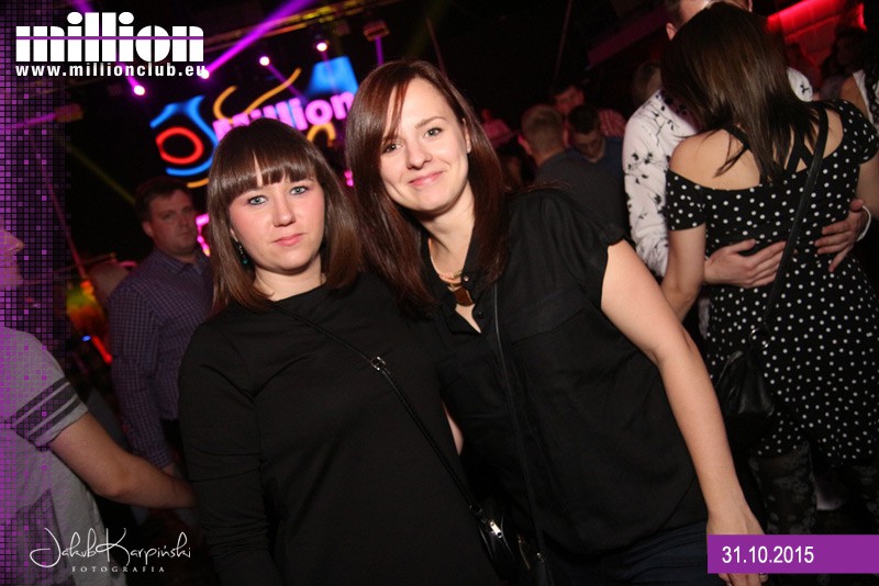Sobota 31.10 w Million Club