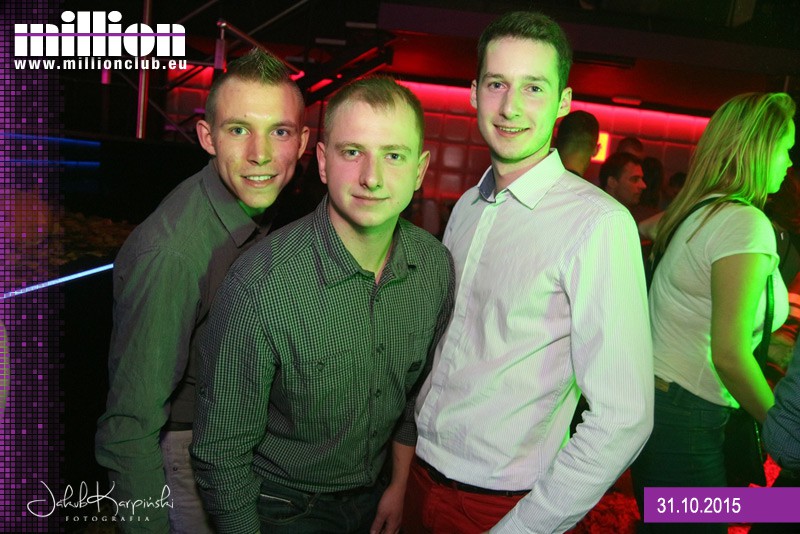 Sobota 31.10 w Million Club