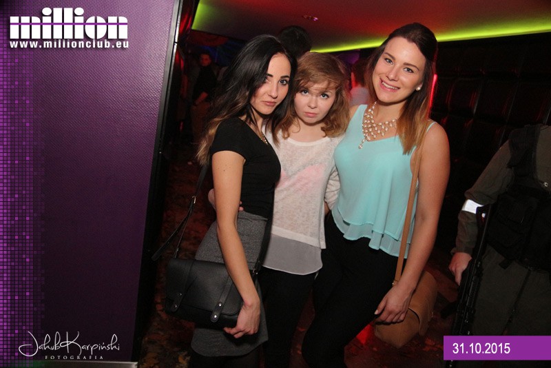 Sobota 31.10 w Million Club