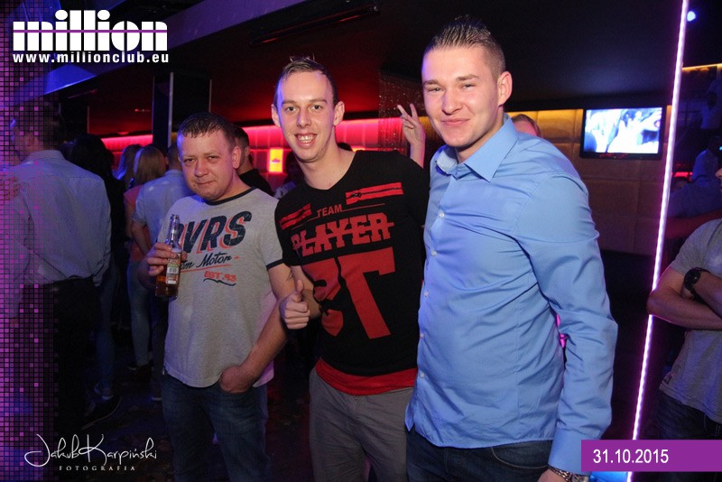 Sobota 31.10 w Million Club