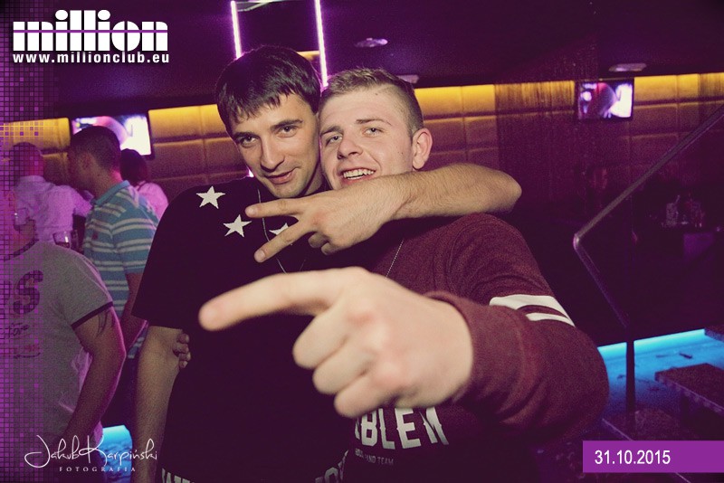 Sobota 31.10 w Million Club