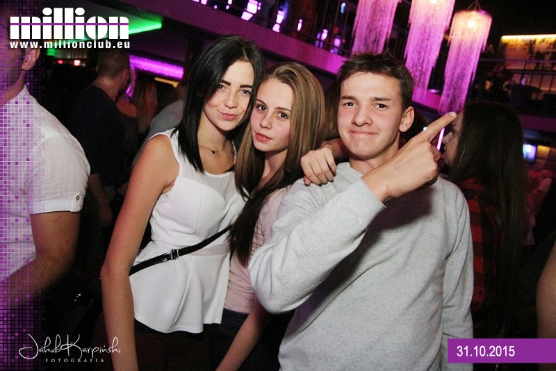 Sobota 31.10 w Million Club