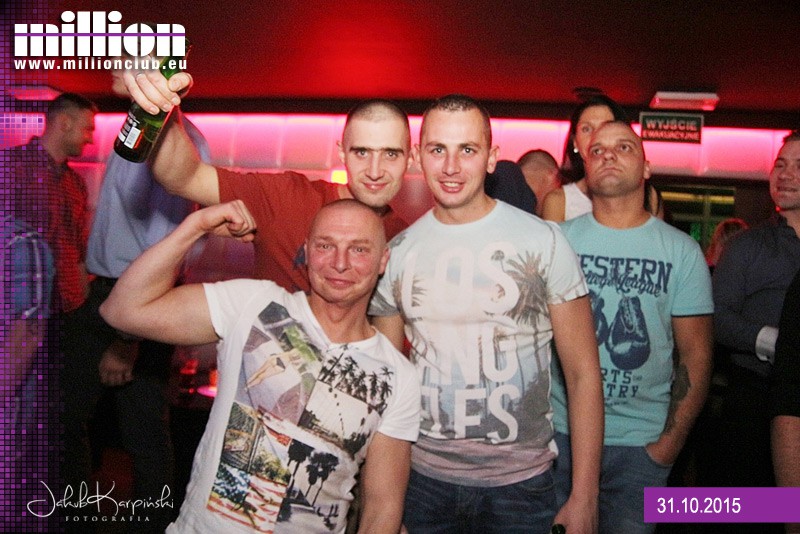 Sobota 31.10 w Million Club