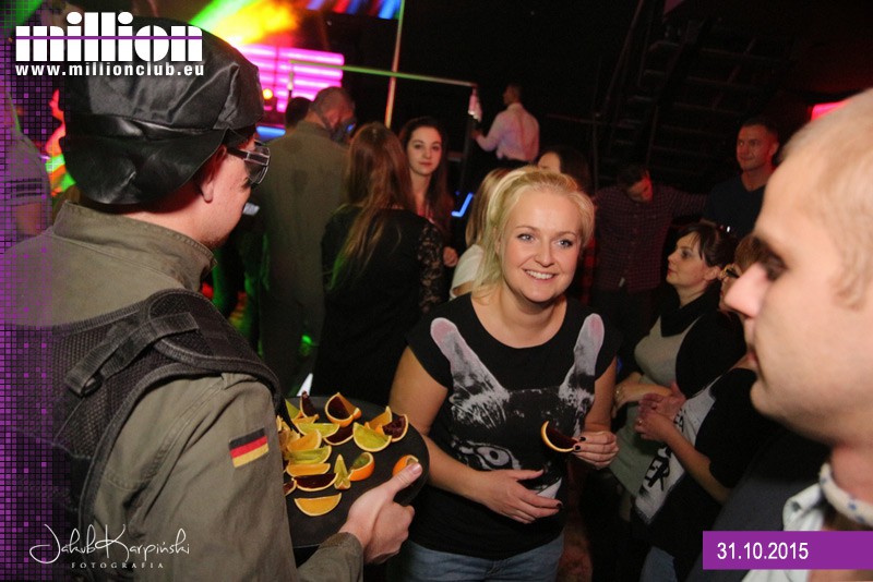 Sobota 31.10 w Million Club
