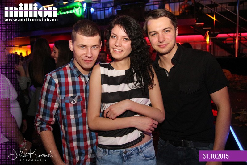 Sobota 31.10 w Million Club