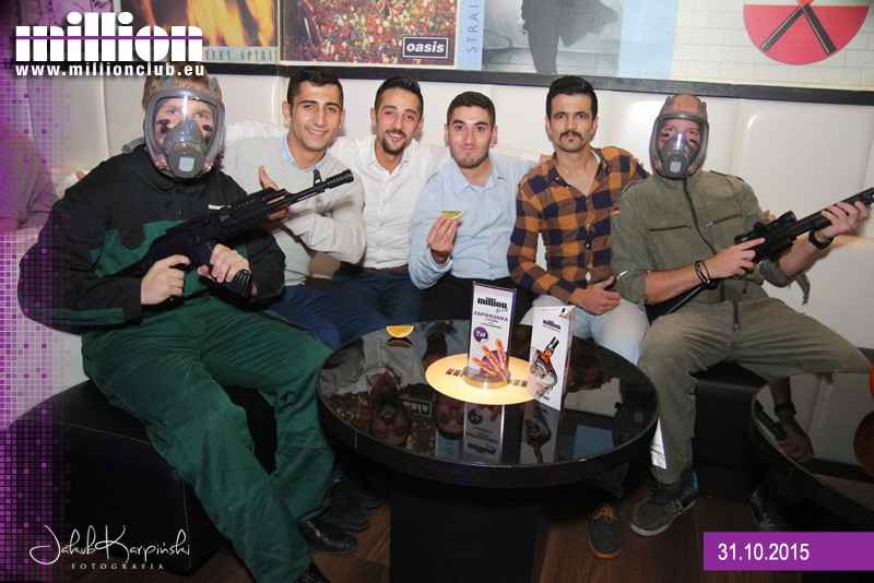Sobota 31.10 w Million Club