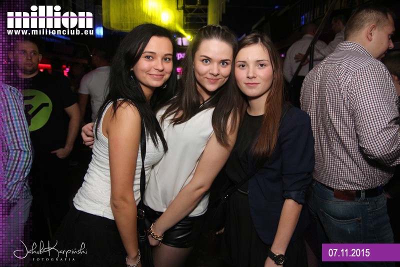Sobota 07.11 w Million Club