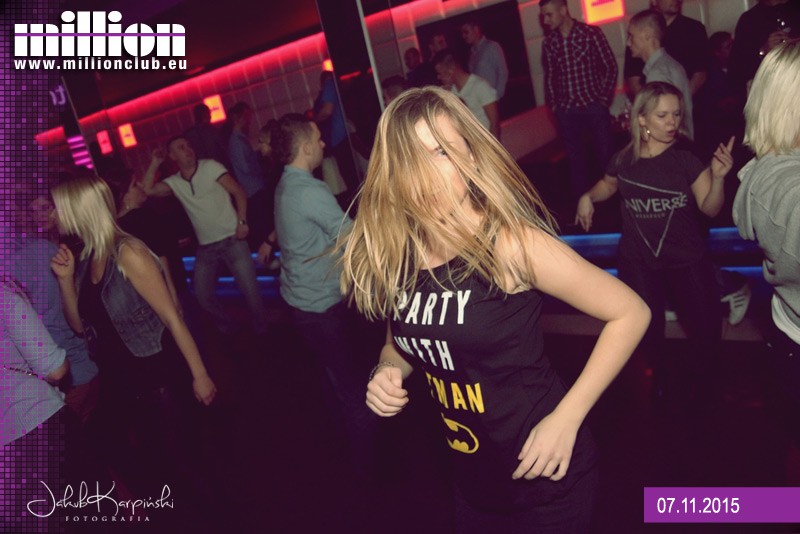 Sobota 07.11 w Million Club