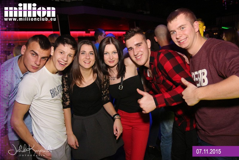 Sobota 07.11 w Million Club