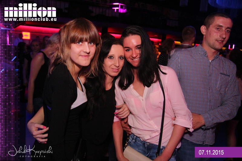 Sobota 07.11 w Million Club