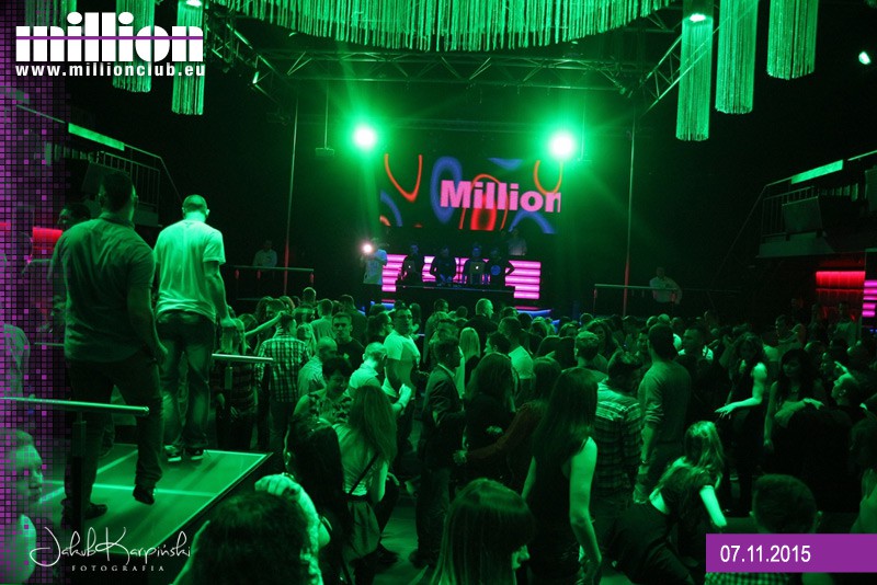 Sobota 07.11 w Million Club