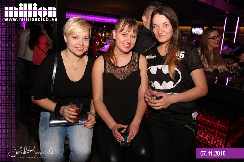 Sobota 07.11 w Million Club