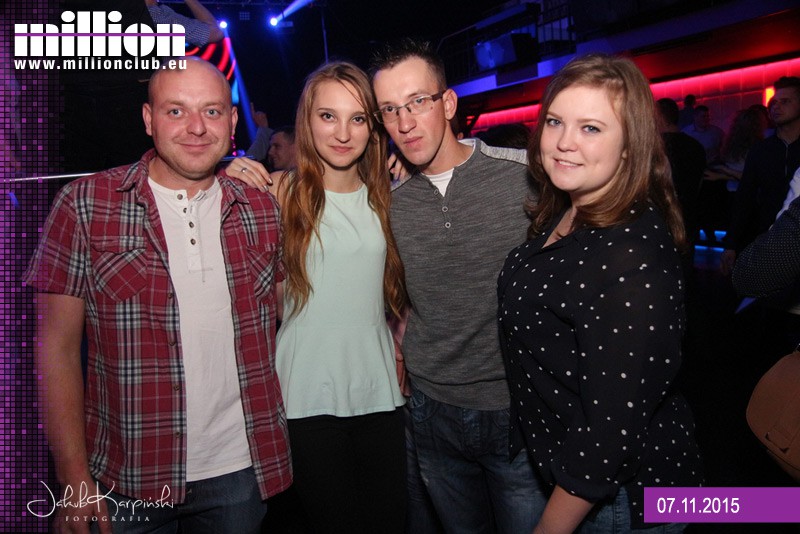 Sobota 07.11 w Million Club
