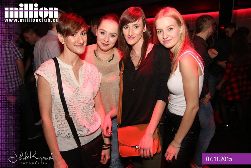 Sobota 07.11 w Million Club