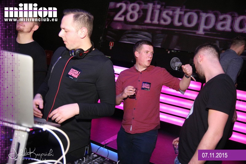 Sobota 07.11 w Million Club