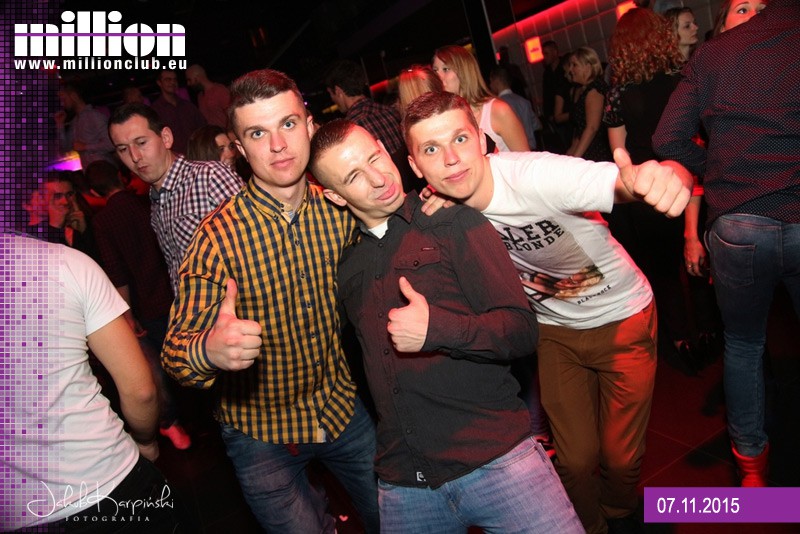 Sobota 07.11 w Million Club